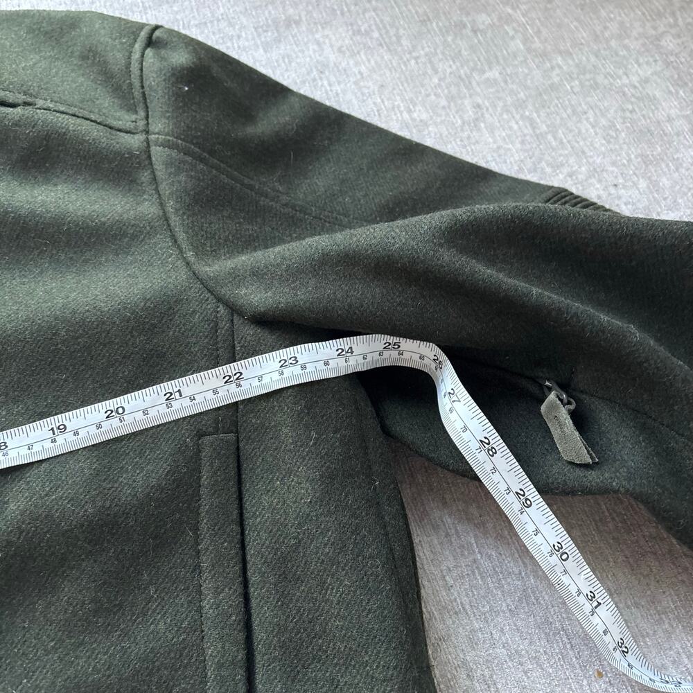 $450 Jagdhund Wool Green Hunting Winter Coat - Picture 6 of 9